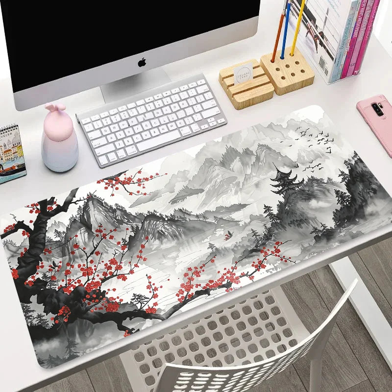 „XGZ Night Moonlight Gaming Mousepad – Groß, rutschfest, für Laptop & PC, 900x400“