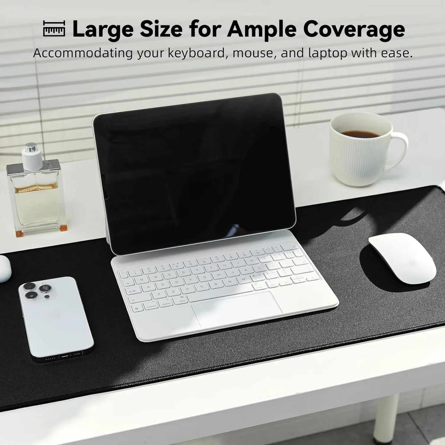 „Basketball Superstar Gaming Mousepad – 900x400, Rutschfest, Nähen, Rubber Base“