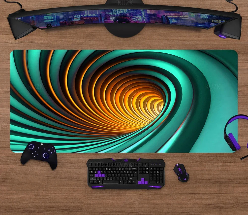 „Gaming Mousepad XXL – Rutschfeste Schreibtischunterlage für PC, Laptop & Zubehör – 90x40 cm“