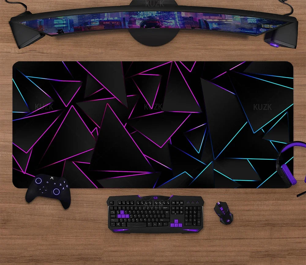 „Gaming Mousepad XXL – Rutschfeste Schreibtischunterlage für PC, Laptop & Zubehör – 90x40 cm“