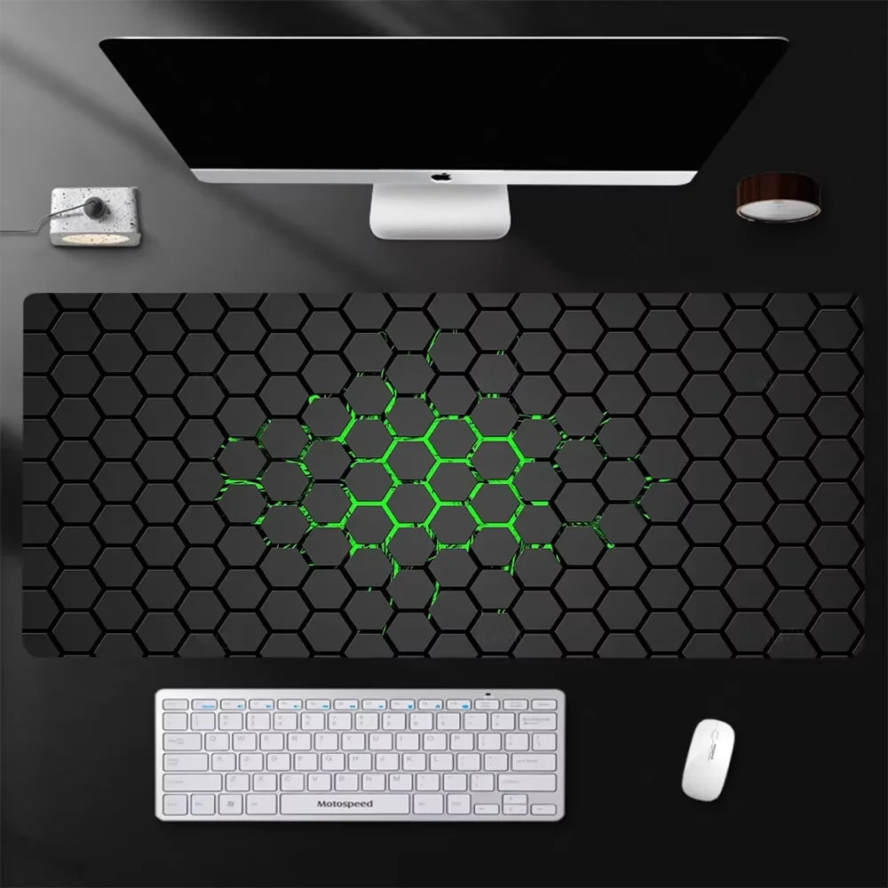 „Gaming Mousepad XXL – Rutschfeste Schreibtischunterlage für PC, Laptop & Zubehör – 90x40 cm“