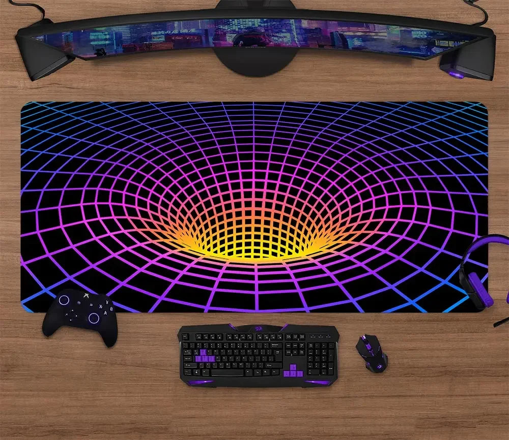 „Gaming Mousepad XXL – Rutschfeste Schreibtischunterlage für PC, Laptop & Zubehör – 90x40 cm“