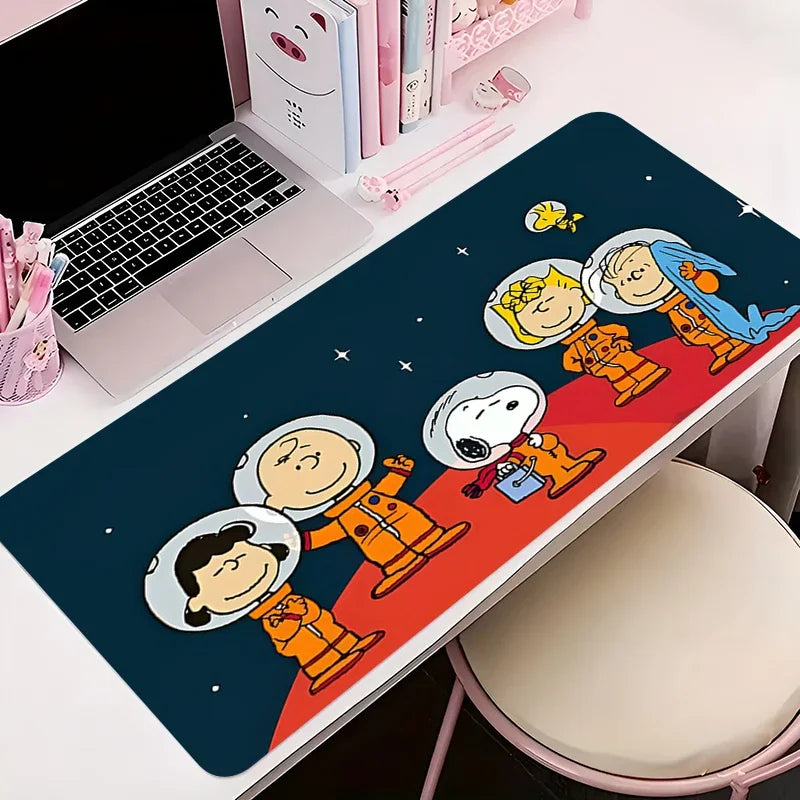 „Anime Gaming Mousepad – Cartoon-Design, rutschfest, große Größen (60x30 bis 100x50cm)“