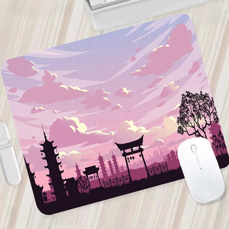 „XGZ Night Moonlight Gaming Mousepad – Groß, rutschfest, für Laptop & PC, 900x400“