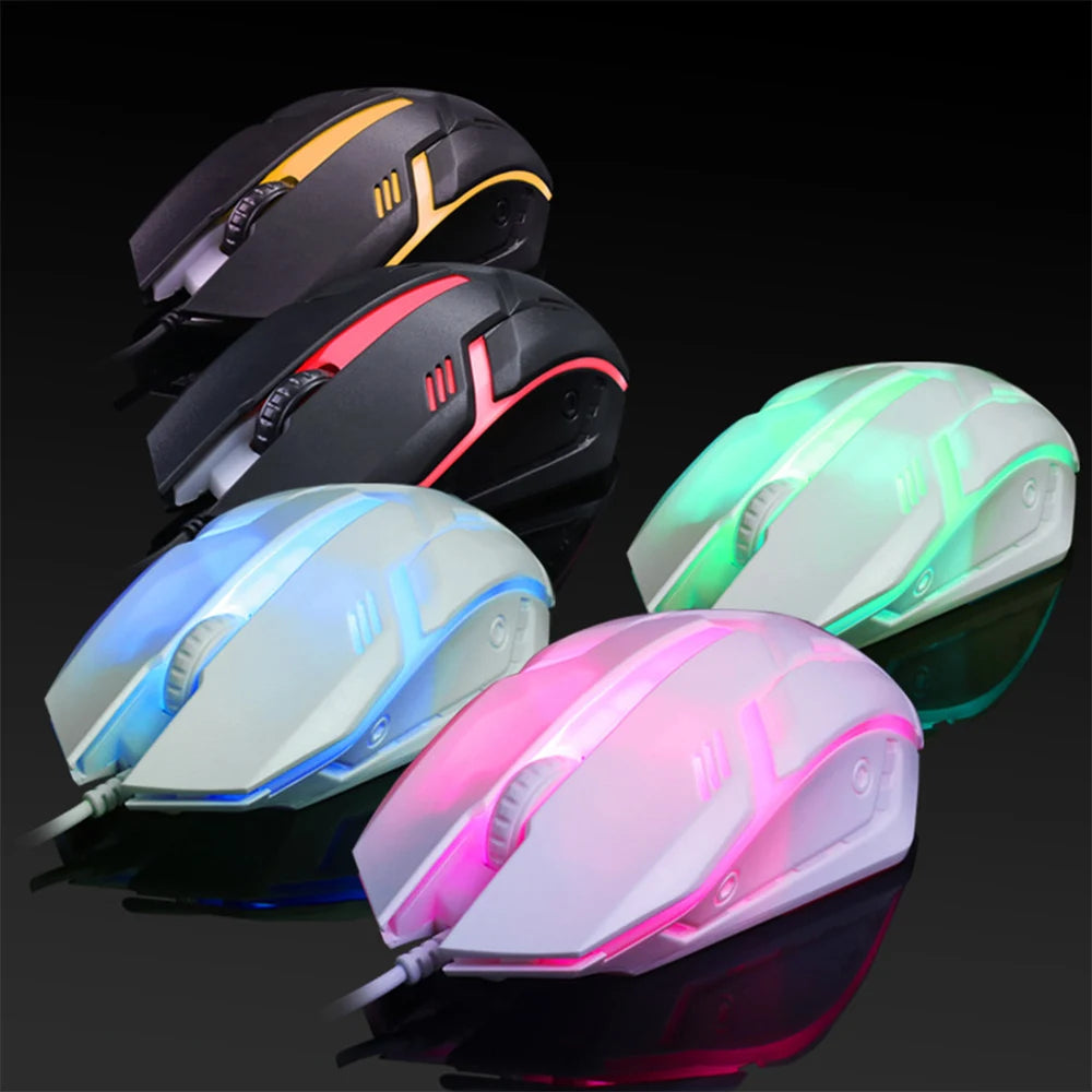 „Limei S1 Gaming Maus – LED, ergonomisch, 1200 DPI“