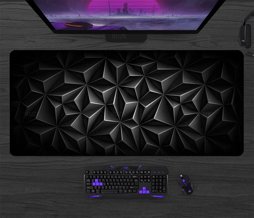 „Gaming Mousepad XXL – Rutschfeste Schreibtischunterlage für PC, Laptop & Zubehör – 90x40 cm“