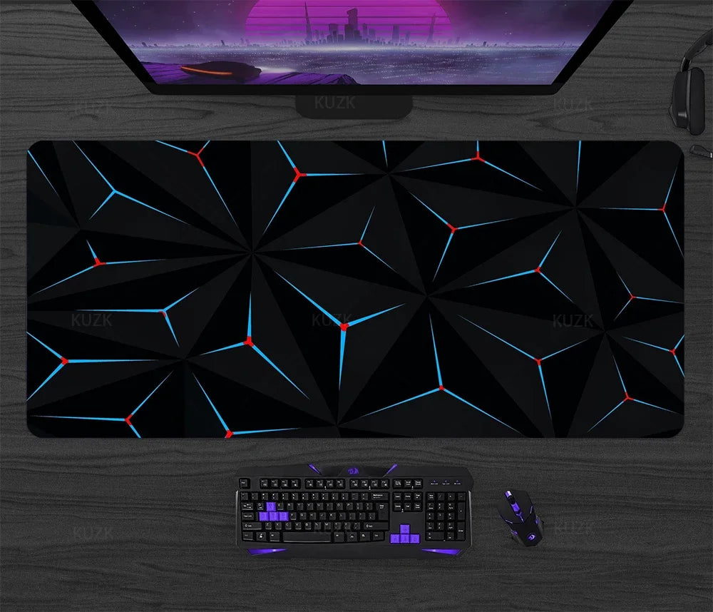 „Gaming Mousepad XXL – Rutschfeste Schreibtischunterlage für PC, Laptop & Zubehör – 90x40 cm“