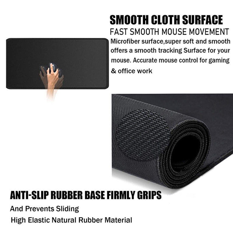 „Gaming XXL Mousepad – Mechanische Zeichnungen, HD-Druck, Rutschfest, Naturkautschuk, Großformat“