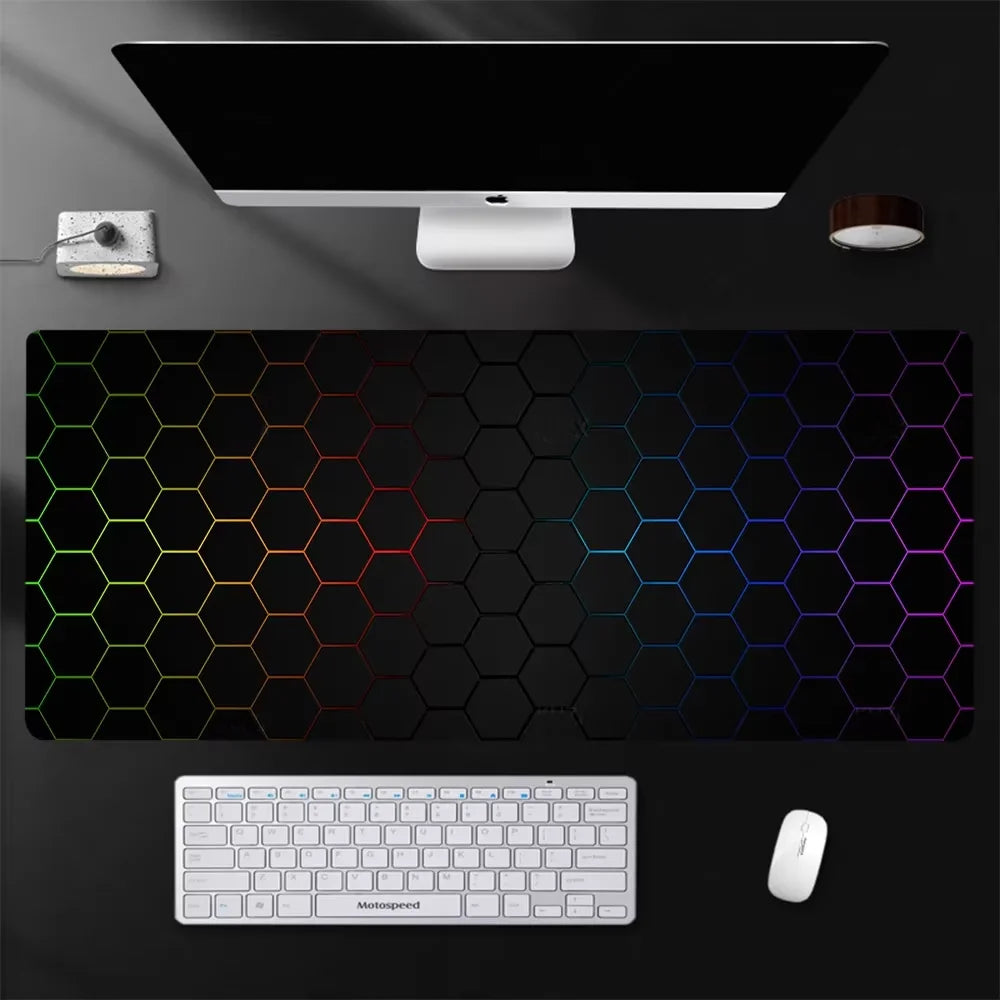 „Gaming Mousepad XXL – Rutschfeste Schreibtischunterlage für PC, Laptop & Zubehör – 90x40 cm“