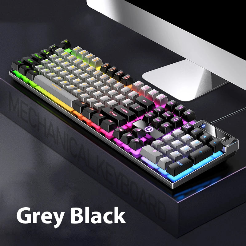 „K500 Gaming & Office Tastatur – 104 Tasten, RGB, USB“