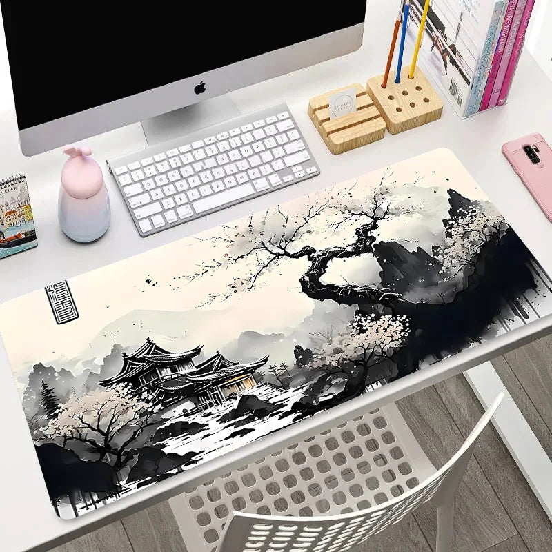 „XGZ Night Moonlight Gaming Mousepad – Groß, rutschfest, für Laptop & PC, 900x400“