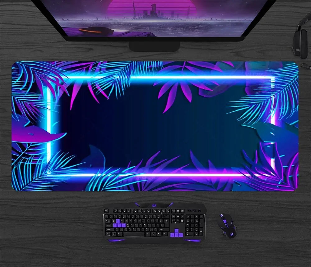 „Gaming Mousepad XXL – Rutschfeste Schreibtischunterlage für PC, Laptop & Zubehör – 90x40 cm“