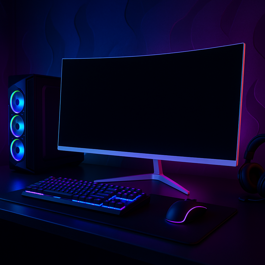 „LQYW 27 Zoll Gaming Monitor – Full HD, 165Hz, IPS, Adaptive Sync“