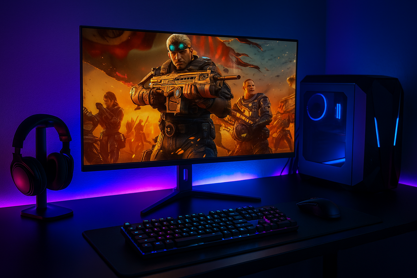 „Tiansu 32“ 2K Gaming Monitor – 2560x1440, 165Hz, IPS, HDR400“