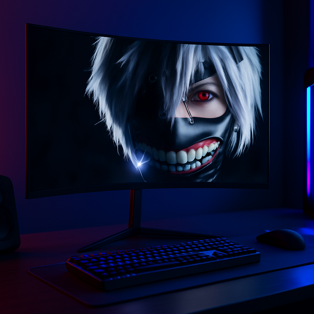 „FYHXele FY27FHC Curved Gaming Monitor – 27 Zoll, 2K, 165Hz“
