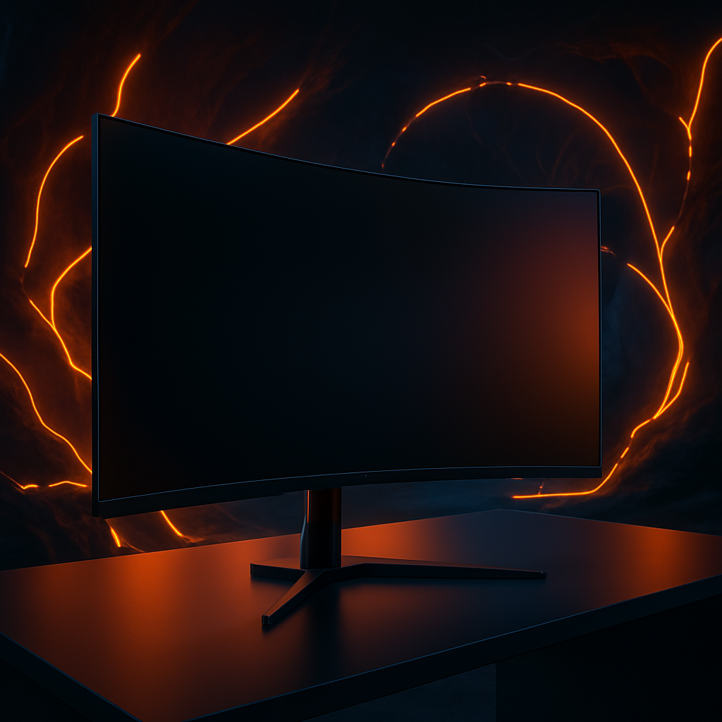 „Gawfolk 32'' Curved Monitor – 1500R, QHD, 75Hz“