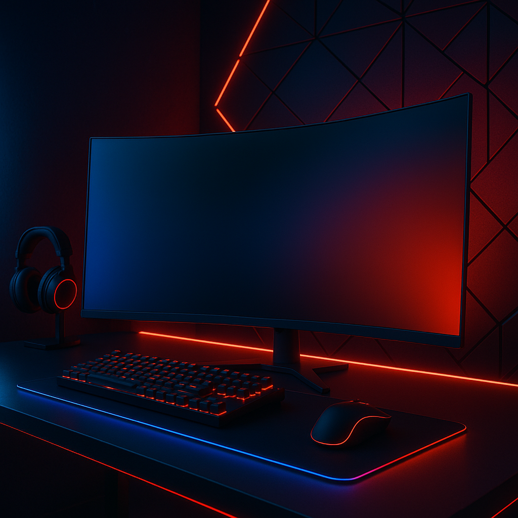 „Gawfolk 32'' Curved Monitor – 1500R, QHD, 75Hz“