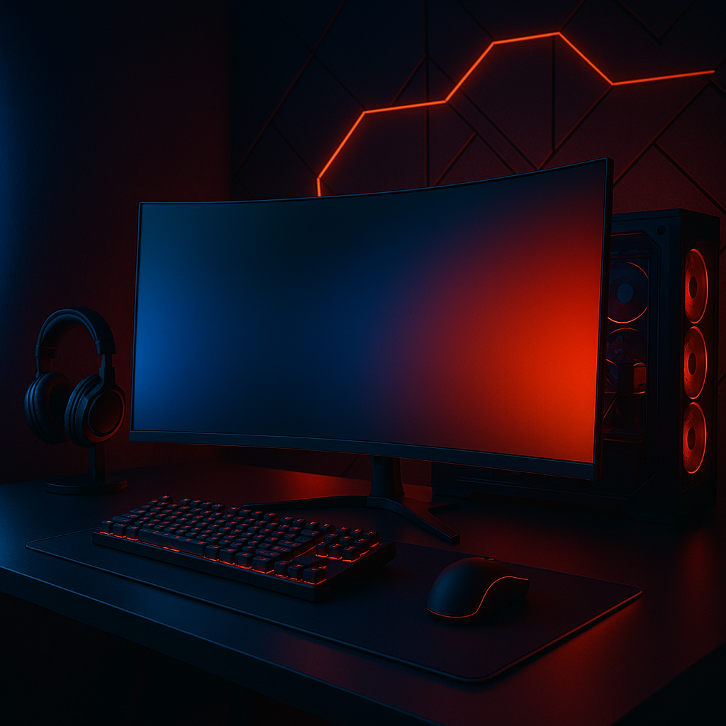 „Gawfolk 32'' Curved Monitor – 1500R, QHD, 75Hz“