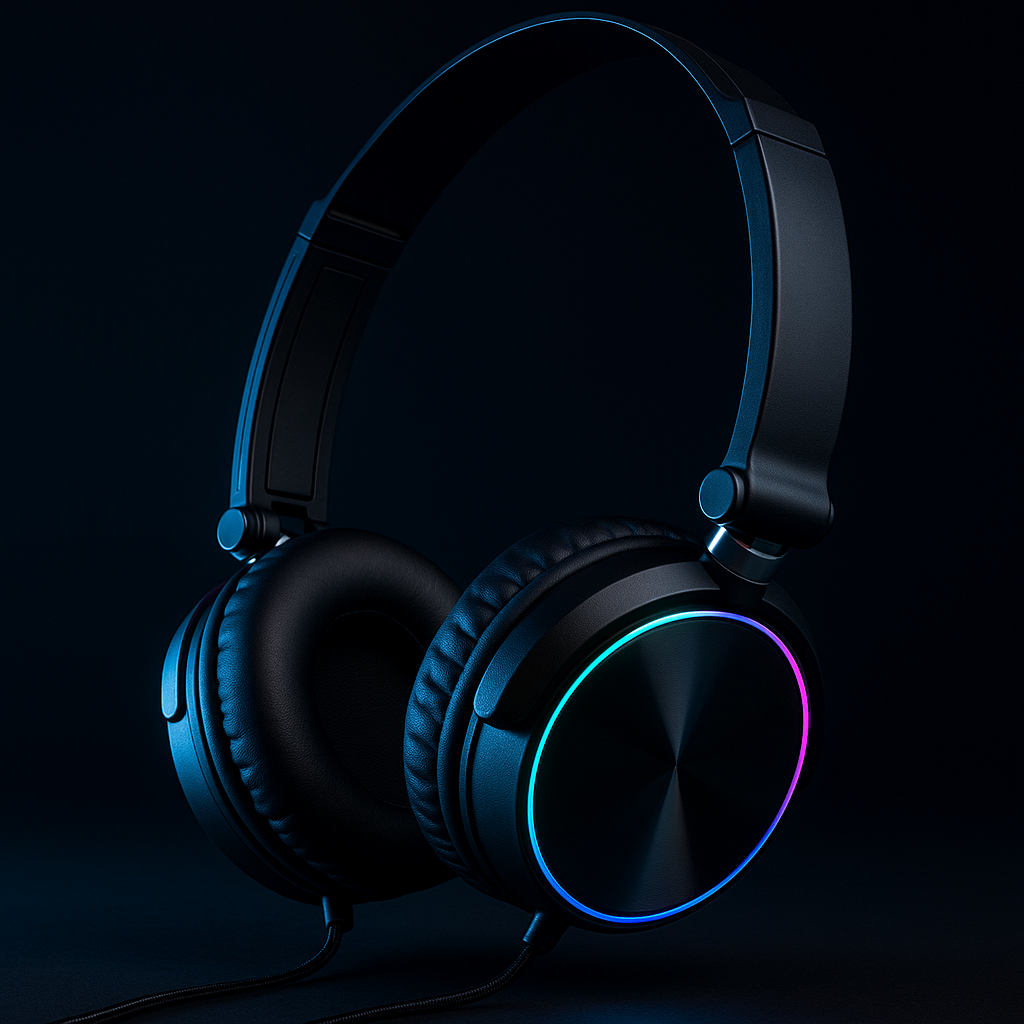 „Stereo Headset – Over-Ear, HiFi Sound, 3,5 mm Klinke“
