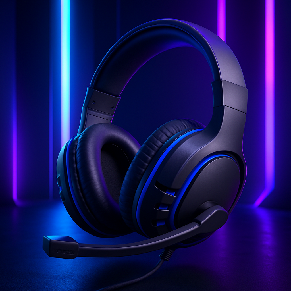 „Gaming Headset – 3,5 mm, Mikrofon, PS4 & PC“