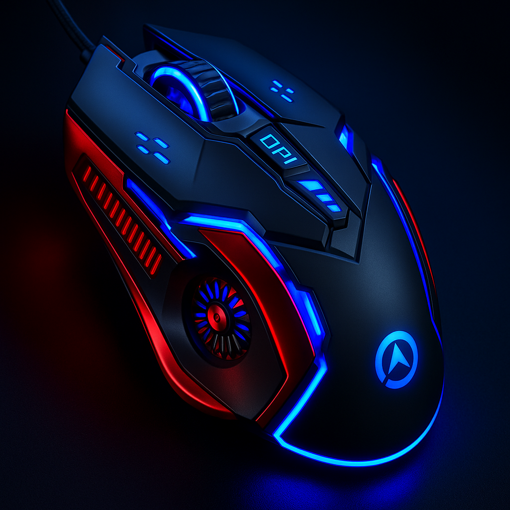„G5 Wired Gaming Mouse – RGB, 6 Tasten, Makros“
