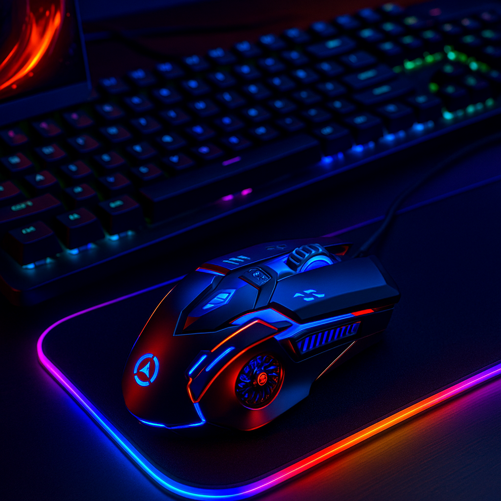 „G5 Wired Gaming Mouse – RGB, 6 Tasten, Makros“