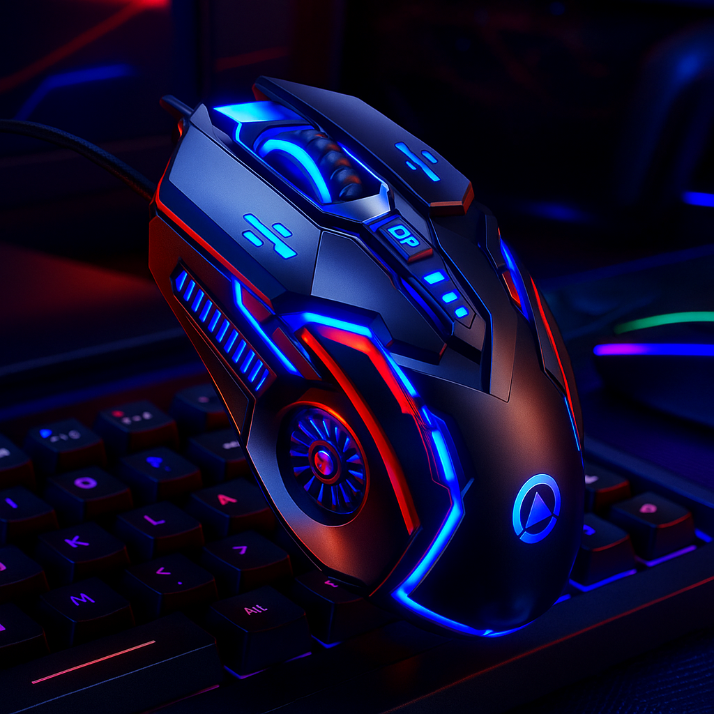 „G5 Wired Gaming Mouse – RGB, 6 Tasten, Makros“