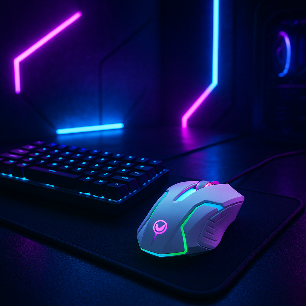 „Limei S1 Gaming Maus – LED, ergonomisch, 1200 DPI“
