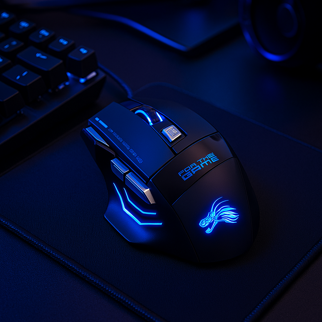 „Shunmaii Gaming Maus – 5500 DPI, 7 Buttons, USB“