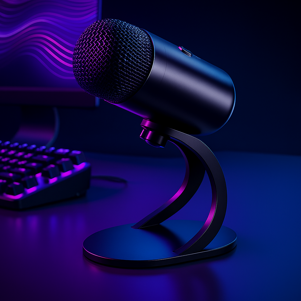 „CUGUU Gaming Mikrofon – USB, Noise Cancelling, Streaming“