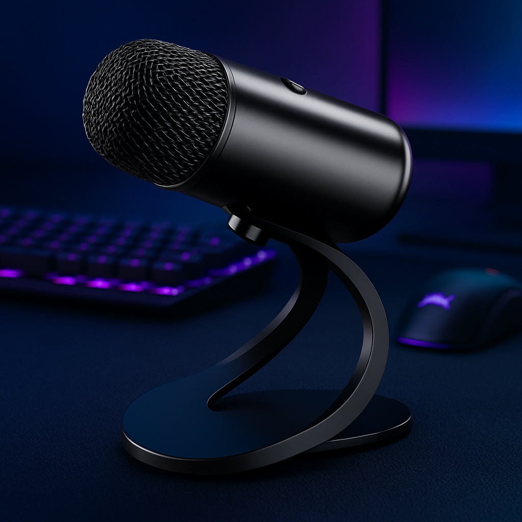 „CUGUU Gaming Mikrofon – USB, Noise Cancelling, Streaming“