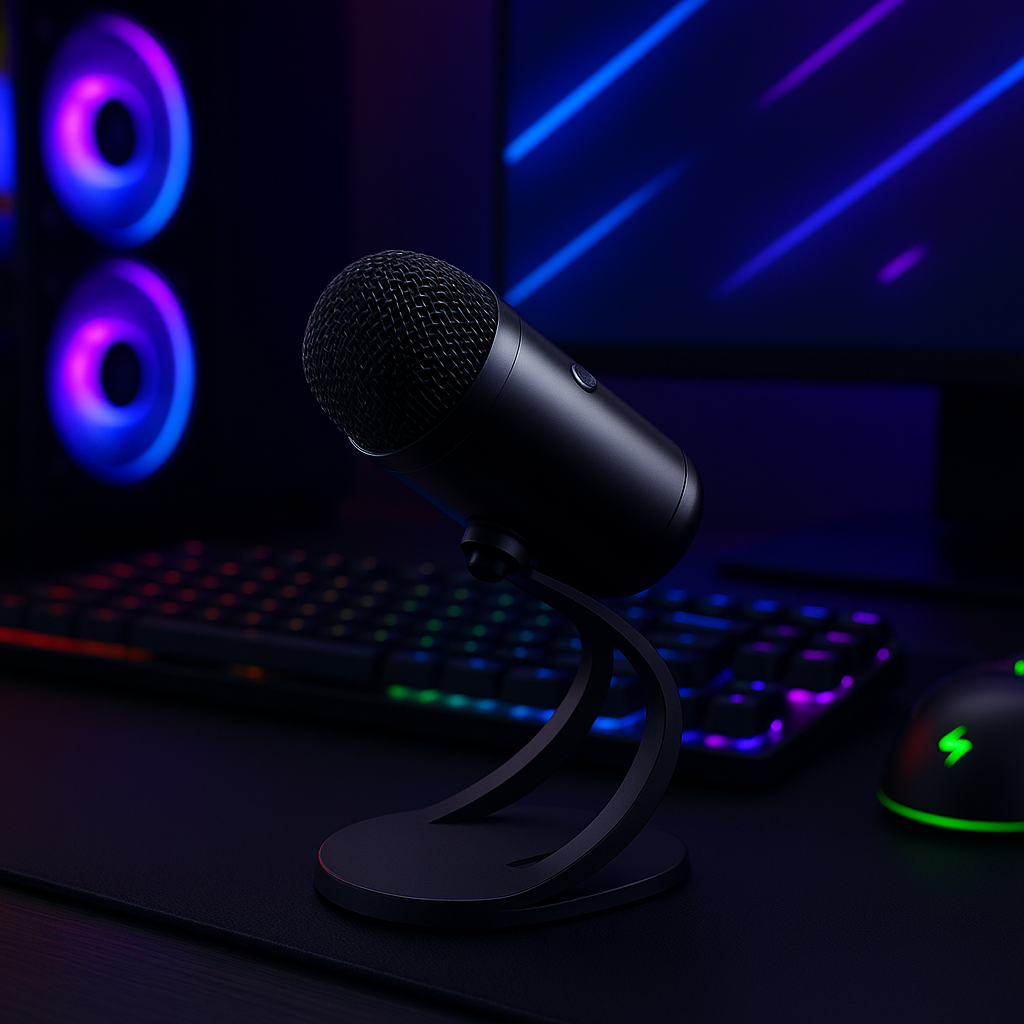 „CUGUU Gaming Mikrofon – USB, Noise Cancelling, Streaming“