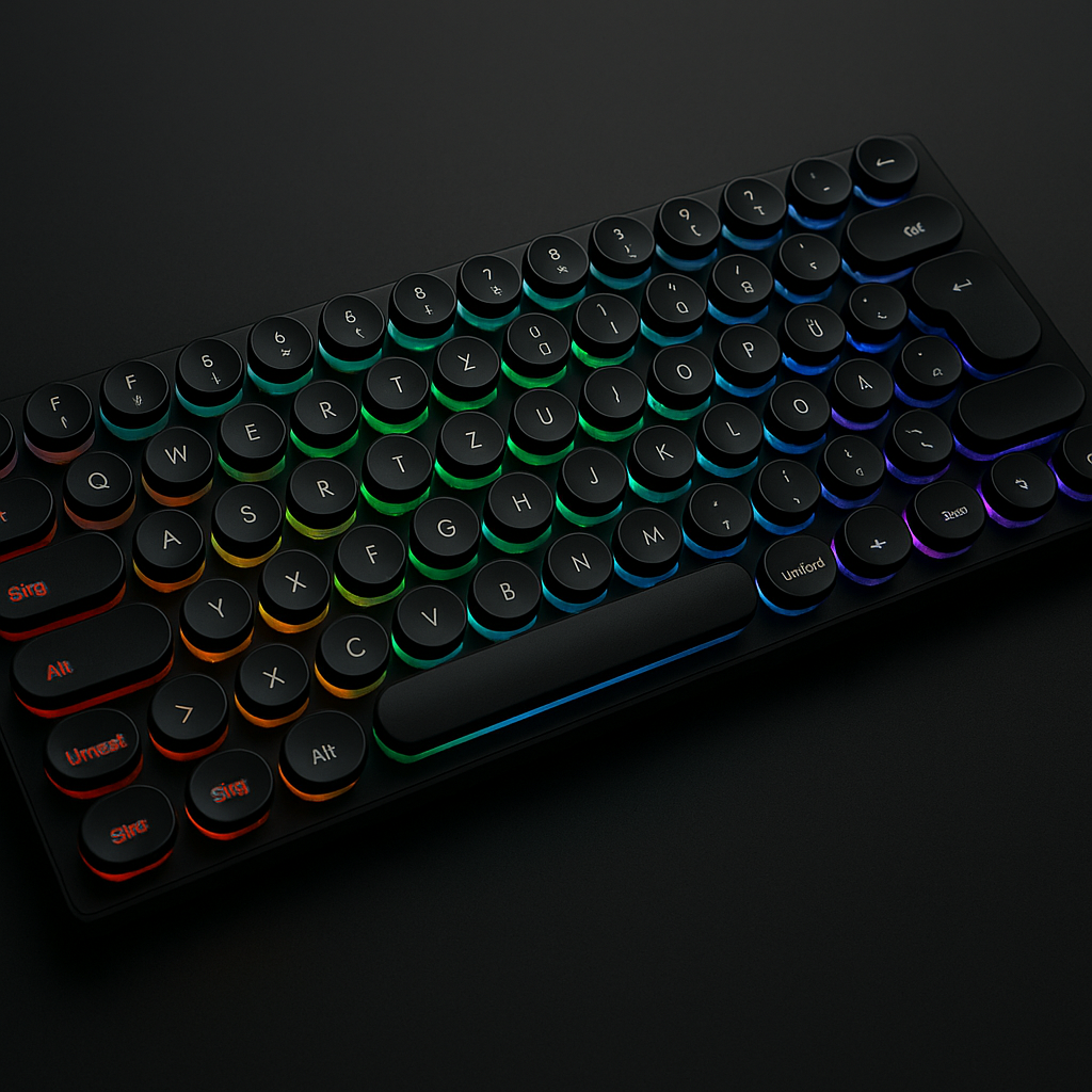 „Shadow Gaming Keyboard – 104 Tasten, RGB, USB“