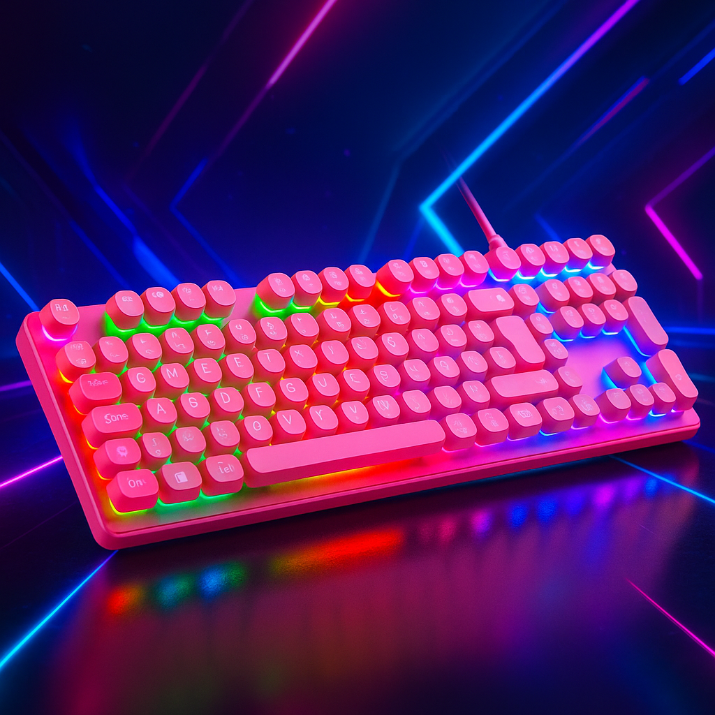 „Shadow Gaming Keyboard – 104 Tasten, RGB, USB“