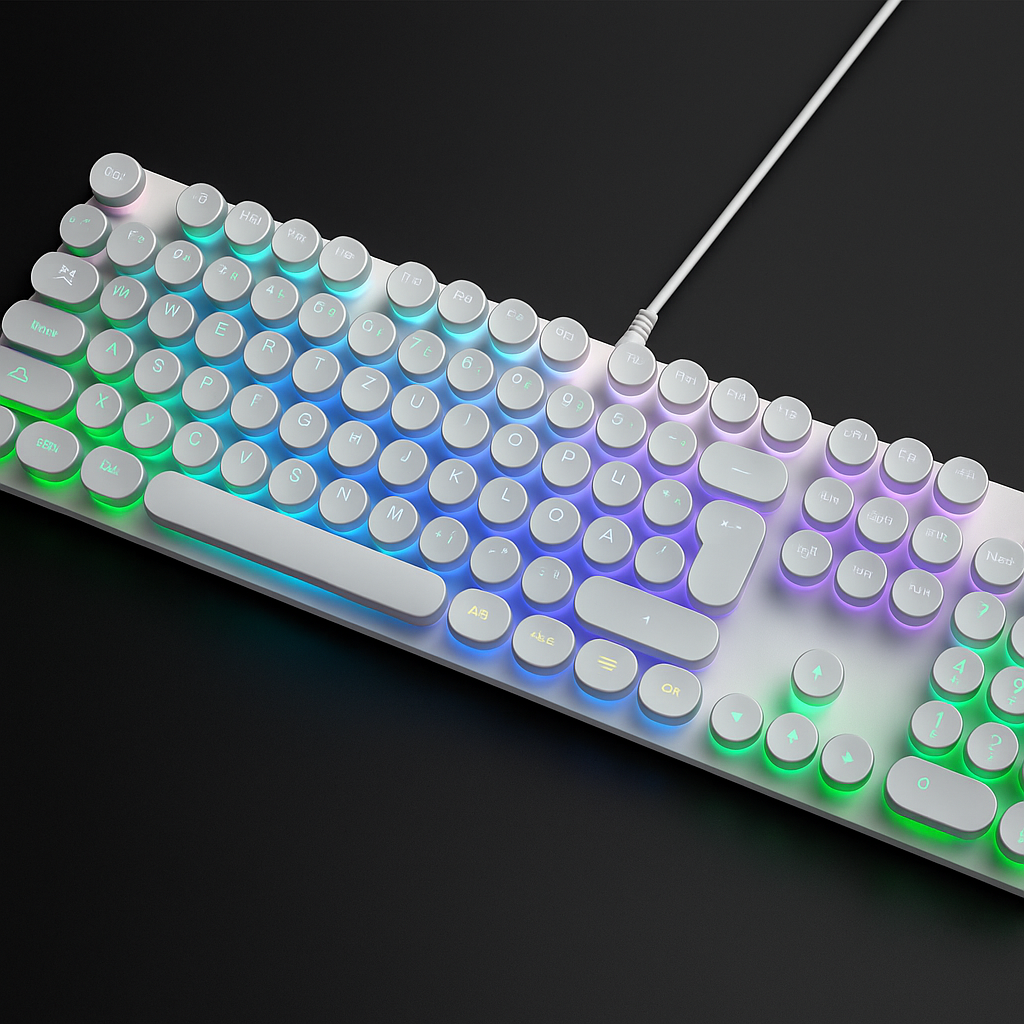 „Shadow Gaming Keyboard – 104 Tasten, RGB, USB“