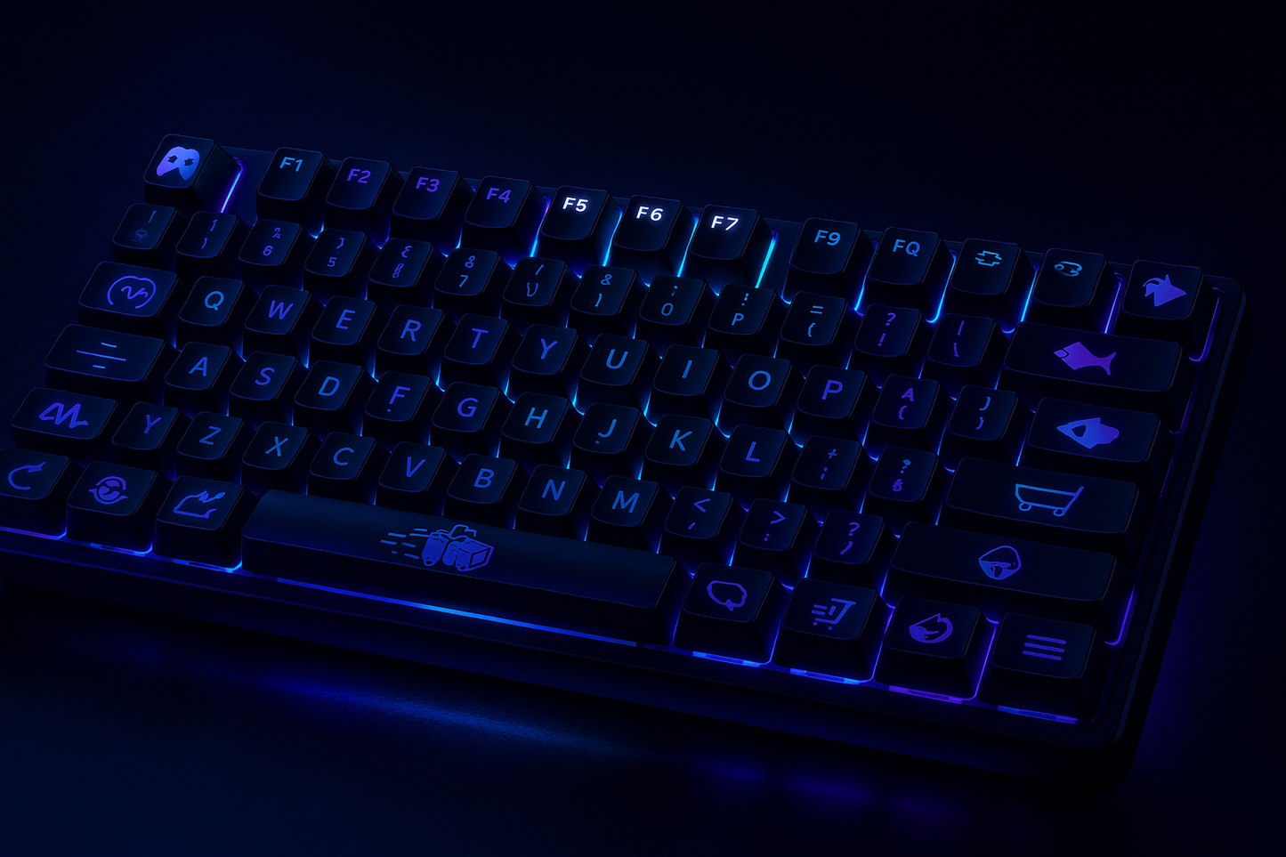 „Womier K80 Gaming Keyboard – Hot-Swap, OLED, RGB, 81 Keys“