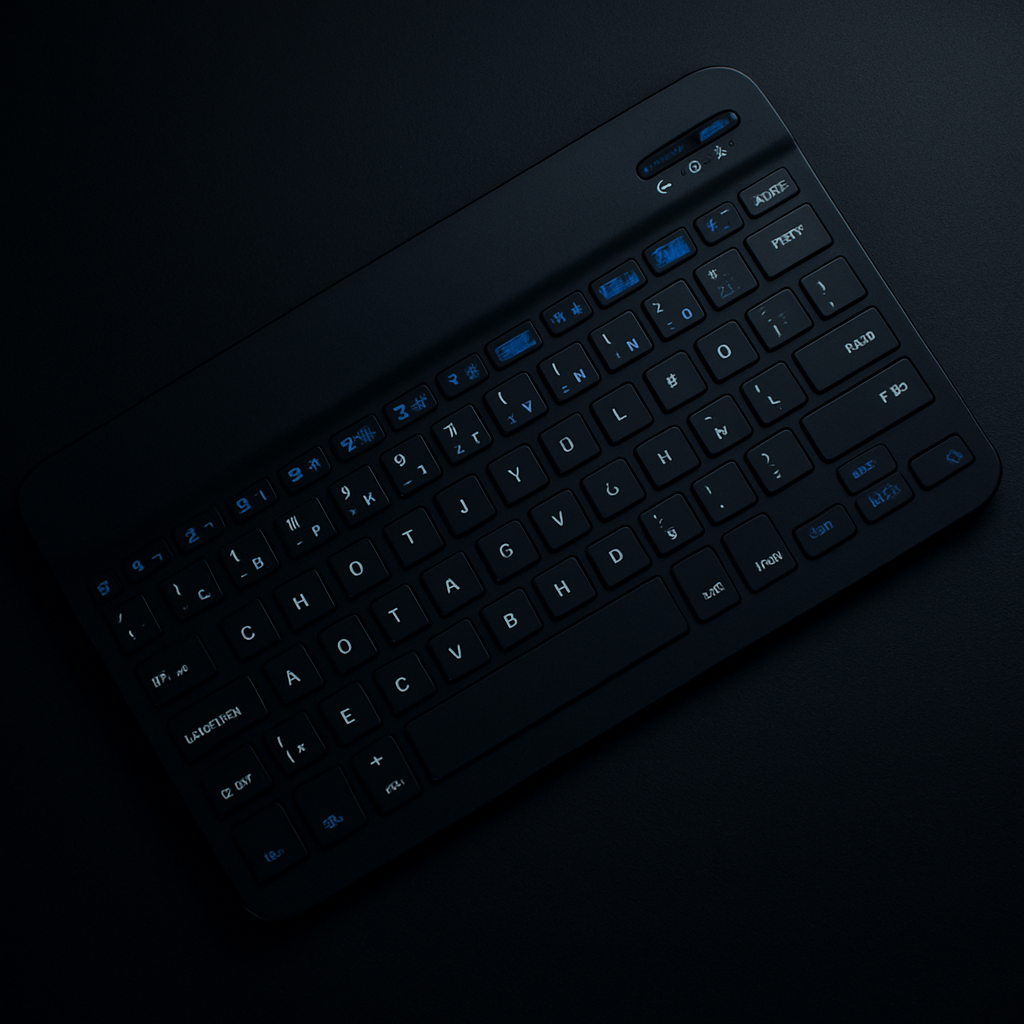 „Mini Bluetooth Keyboard – 78 Tasten, kompakt & kabellos“