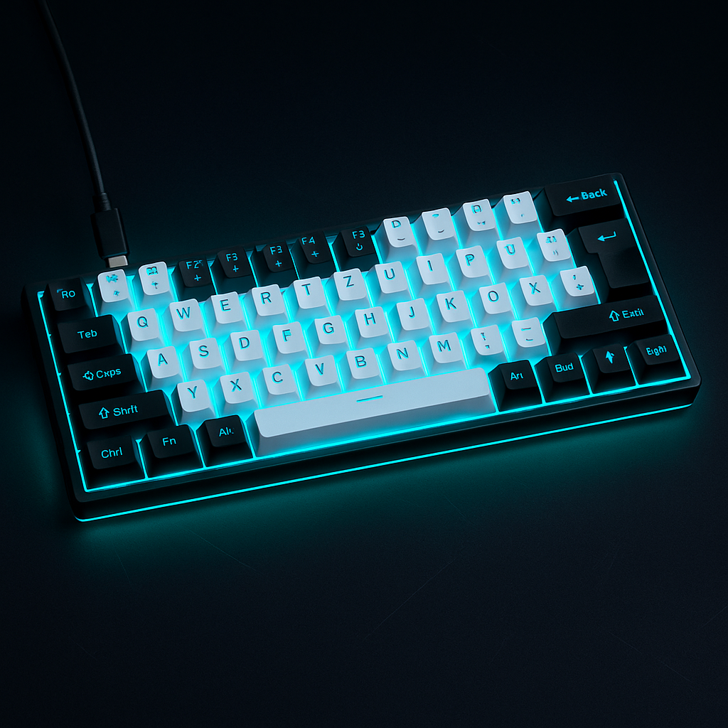 „V800 Gaming Tastatur – Mechanisch, Hot-Swap, RGB“