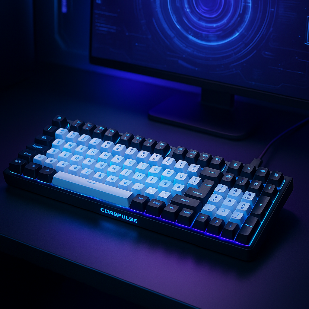„V800 Gaming Tastatur – Mechanisch, Hot-Swap, RGB“