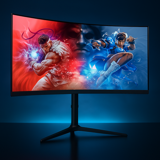 „HAOYUNMA 34“ UltraWide Gaming Monitor – 3440x1440, 165Hz, 1ms, HDR, VA Panel“