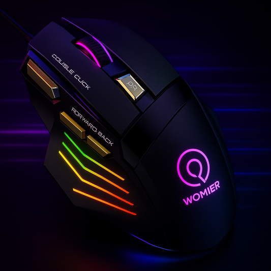 „GW-X7 Gaming Maus – 7 Tasten, 3200 DPI, 7 Farben“