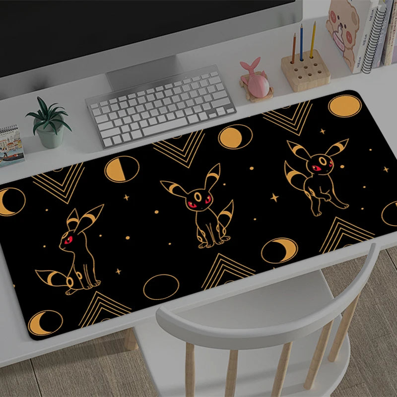 „Pokémon Gaming Mousepad – Evoli Design, Groß, Rutschfest, für PC & Laptop“
