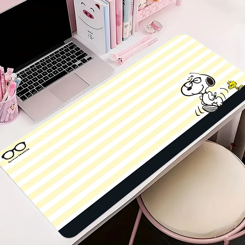 „Anime Gaming Mousepad – Cartoon-Design, rutschfest, große Größen (60x30 bis 100x50cm)“