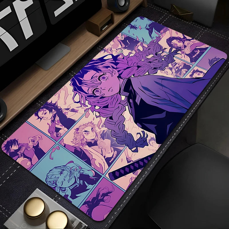 „Gaming Mousepad – Demon Slayer Kanroji Mitsuri, Rutschfest, Großformat für PC & Notebook“