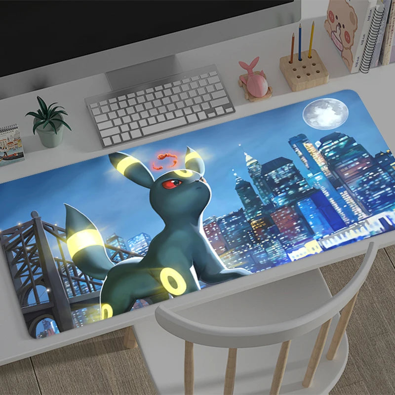 „Pokémon Gaming Mousepad – Evoli Design, Groß, Rutschfest, für PC & Laptop“