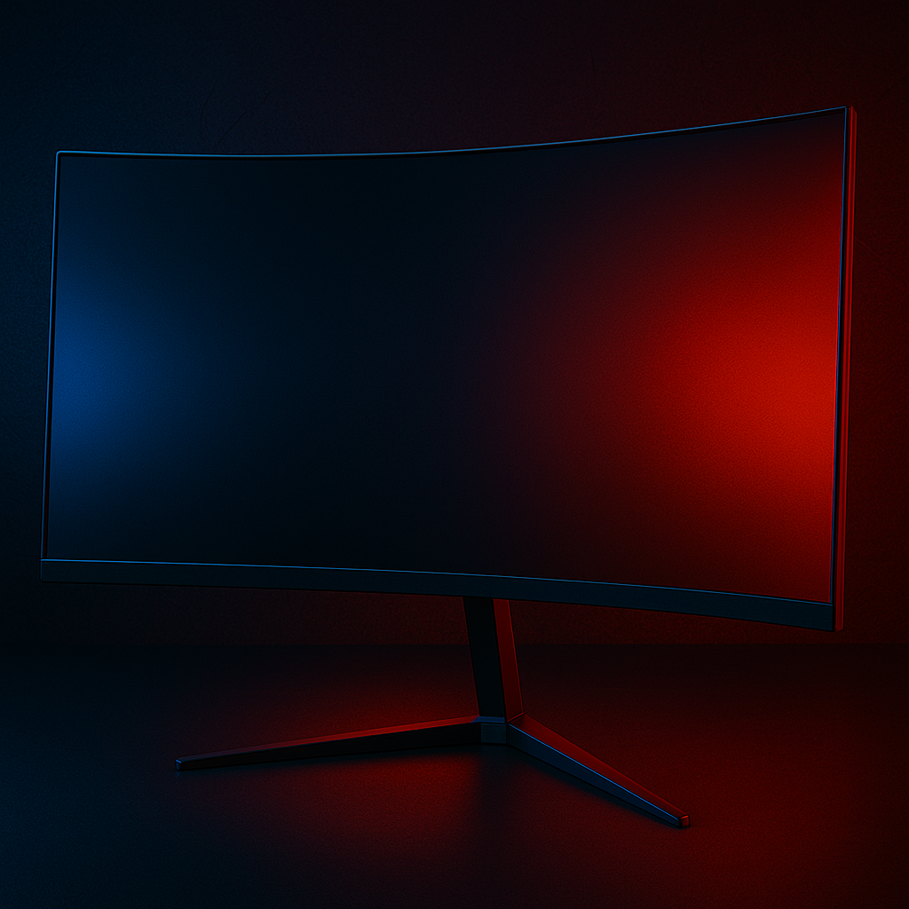 „Gawfolk/LXZ Gaming Monitor – 32 Zoll, 165Hz, 1800R, QHD“