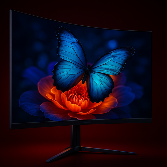 „Gawfolk 32'' Curved Monitor – 1500R, QHD, 75Hz“