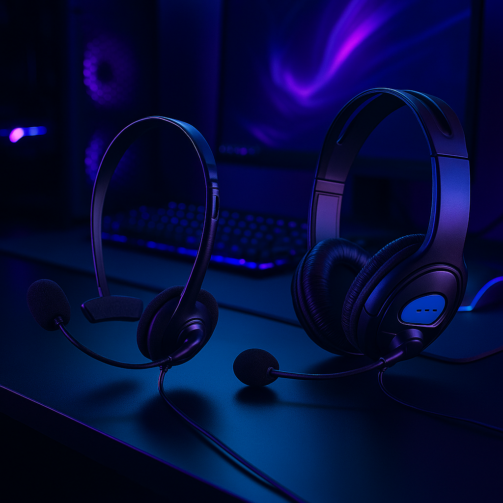„Gaming Headset – 3,5 mm, Noise Cancelling, PS4“