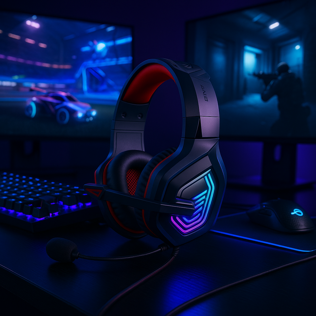 G7 Gaming Headset – Surround-Sound & LED-Look für dein Setup