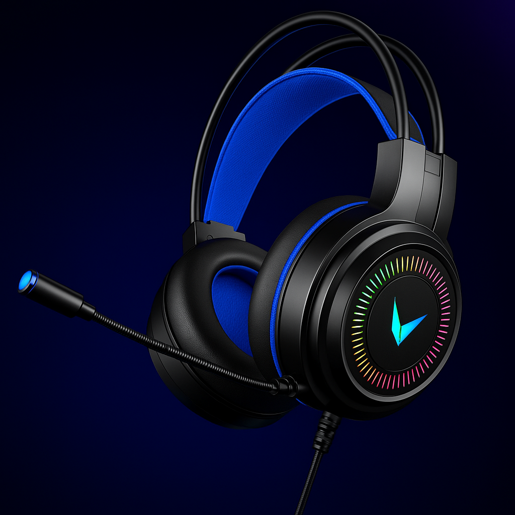 „G58 Gaming Headset – 7.1 Surround Sound, LED-Licht“